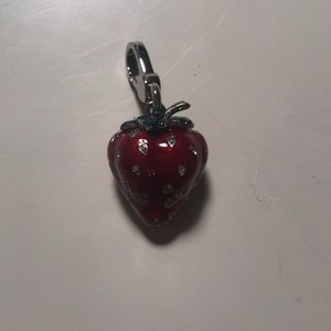 Strawberry juicy couture charm